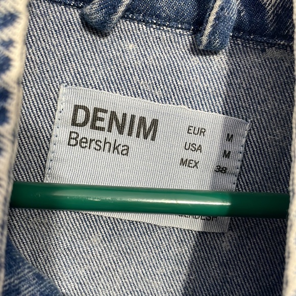 Bershka Pull Over Jean Jacket - Picture 3 of 4